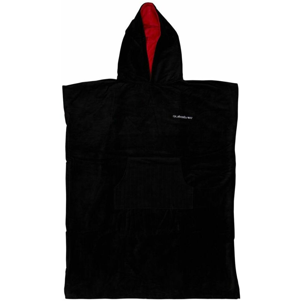 2026 Quiksilver Hooded Towel Changing Robe / Poncho EQYAA04032 - Black / Jet Black